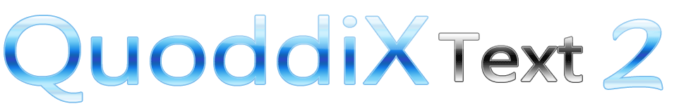 Logo Quoddix Text